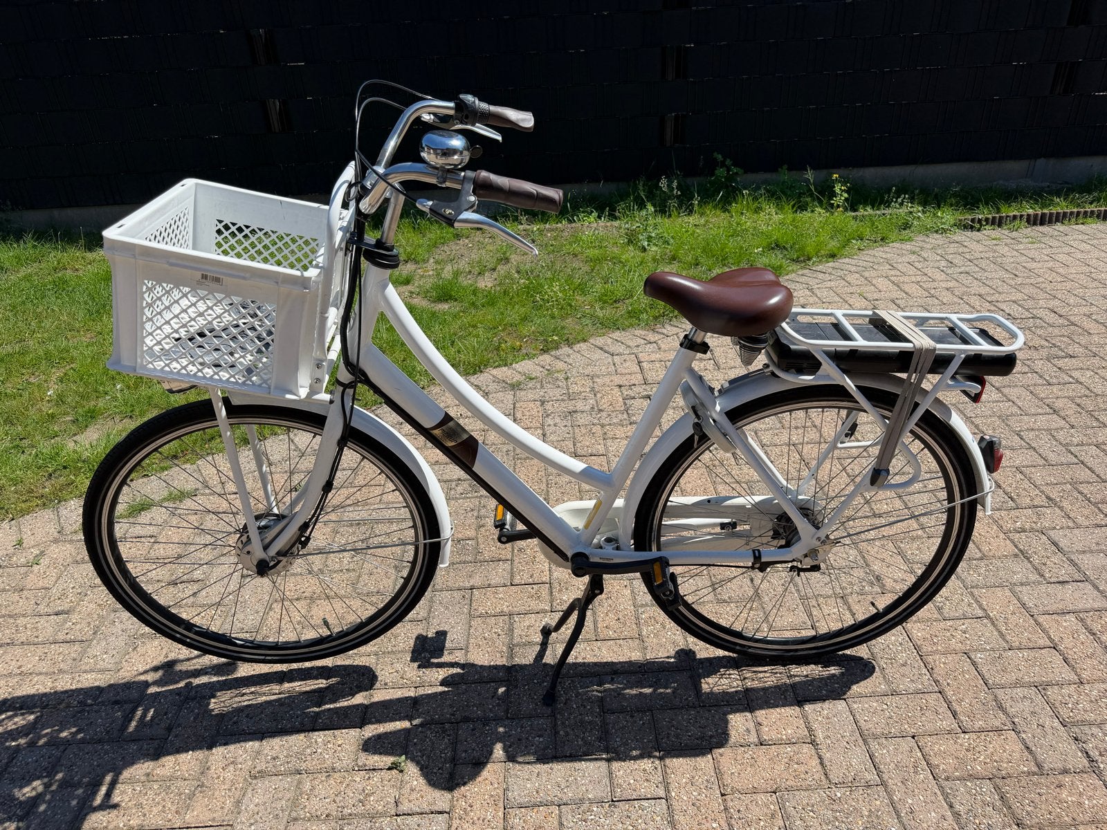 Sparta Pick-Up Elektrische Fiets - Wit, Zo goed als nieuw, Sparta, Ophalen of Verzenden, Zo goed als nieuw, 51 tot 55 cm