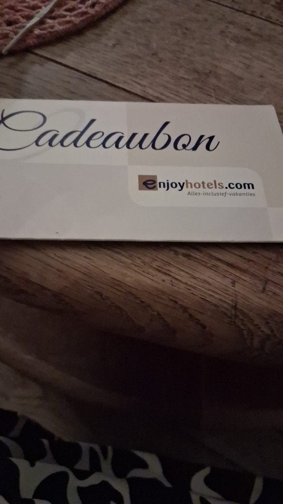 EnjoyHotel waardebon, Twee personen, Kortingsbon, Overige typen