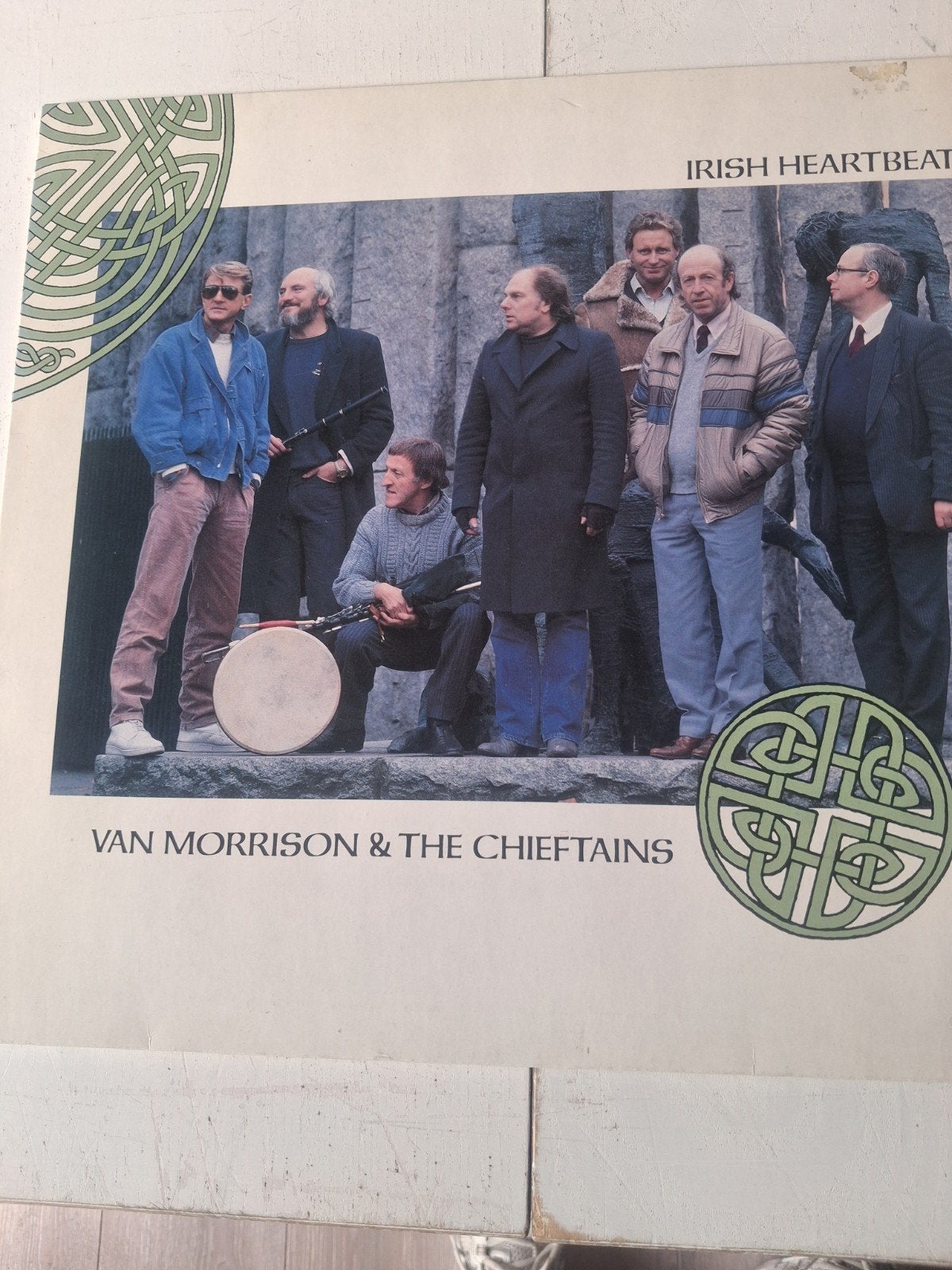 LP. Van Morrison. Irish heartbeat 1988., Ophalen of Verzenden, Gebruikt, 12 inch, Poprock