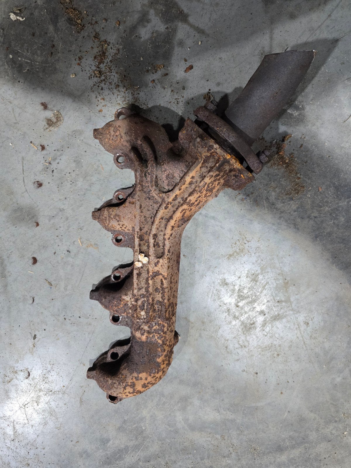 Ford 460 uitlaatspruitstuk, Auto-onderdelen, Ophalen of Verzenden, Gebruikt