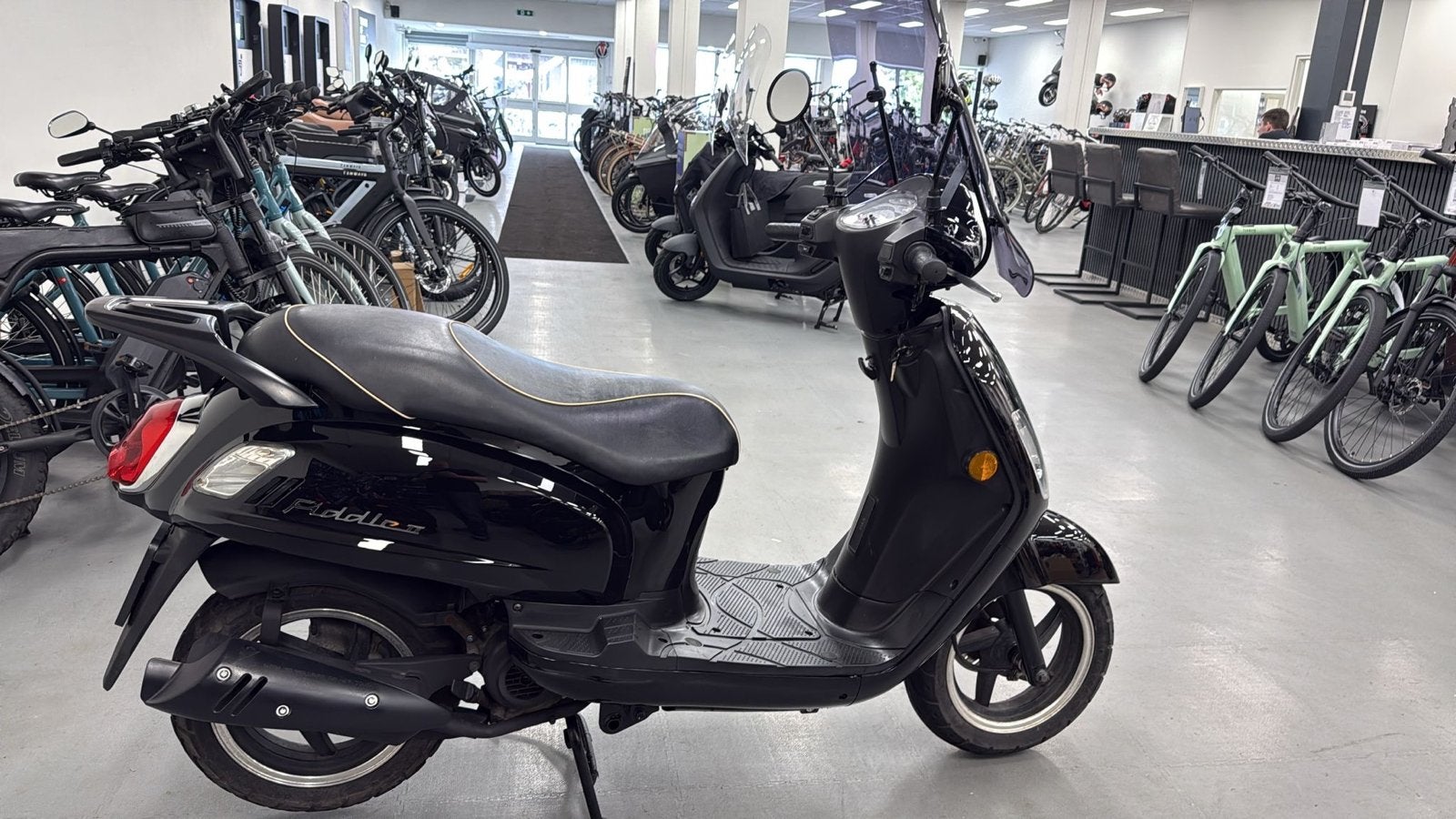 Sym Fiddle 2 Brommer - Goed onderhouden, 12000 km, Gebruikt, Maximaal 45 km/u, Ophalen of Verzenden, Benzine