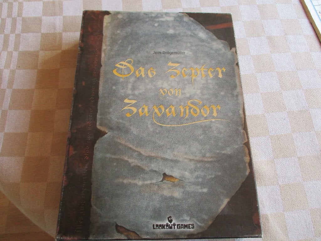 bordspel vintage The Sceptre of Zavandor, Vijf spelers of meer, Ophalen of Verzenden, Gebruikt