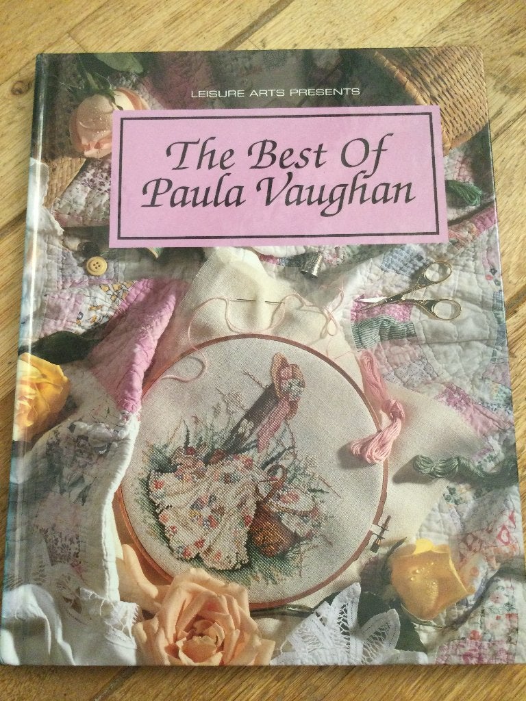 Borduurpatronen Paula Vaughan: Boek The best of, Ophalen of Verzenden, Zo goed als nieuw, Handborduren, Patroon
