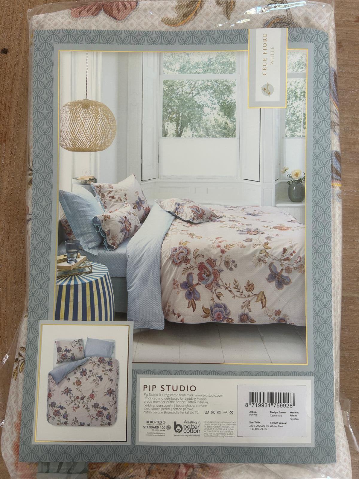 Pip Studio 2-persoons dekbedovertrek 240x200/220 –€79,95, Pip Studio, Dekbedovertrek, Katoen, Nieuw