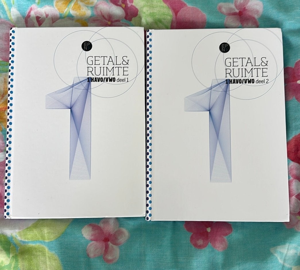 Getal&Ruimte 10e ed 1 Havo/VWO deel 1 en 2, Boeken, Verzenden, Zo goed als nieuw, HAVO, Wiskunde B