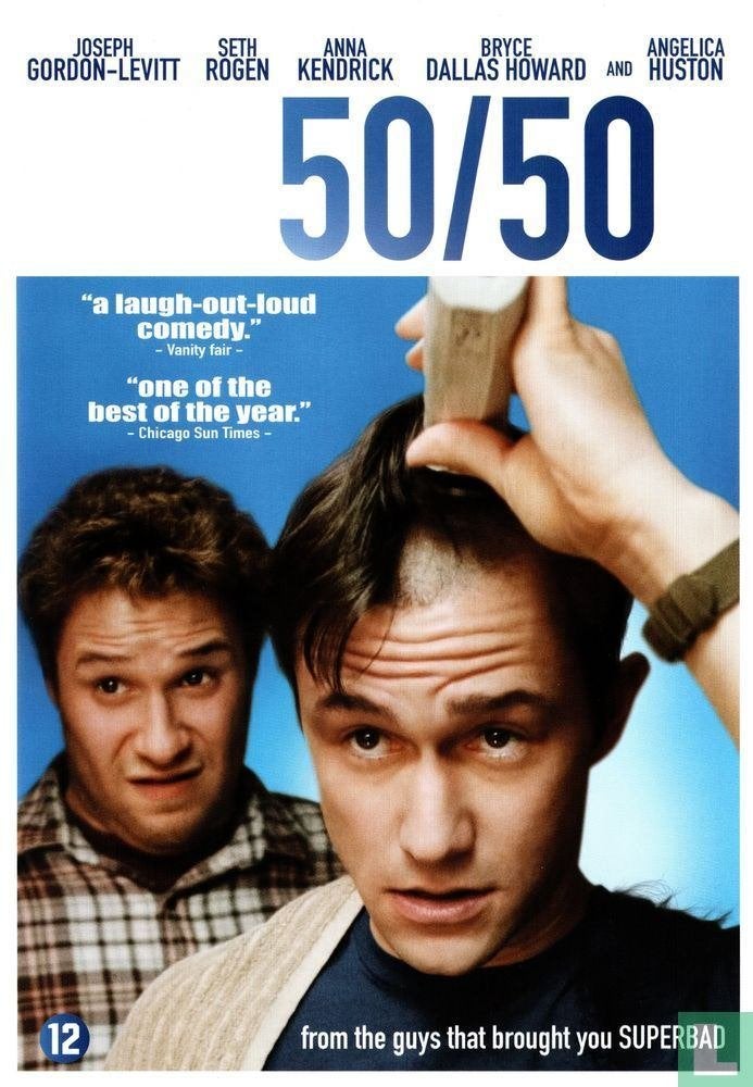 50/50 (Jonathan Levine), Vanaf 12 jaar, Ophalen of Verzenden, Zo goed als nieuw