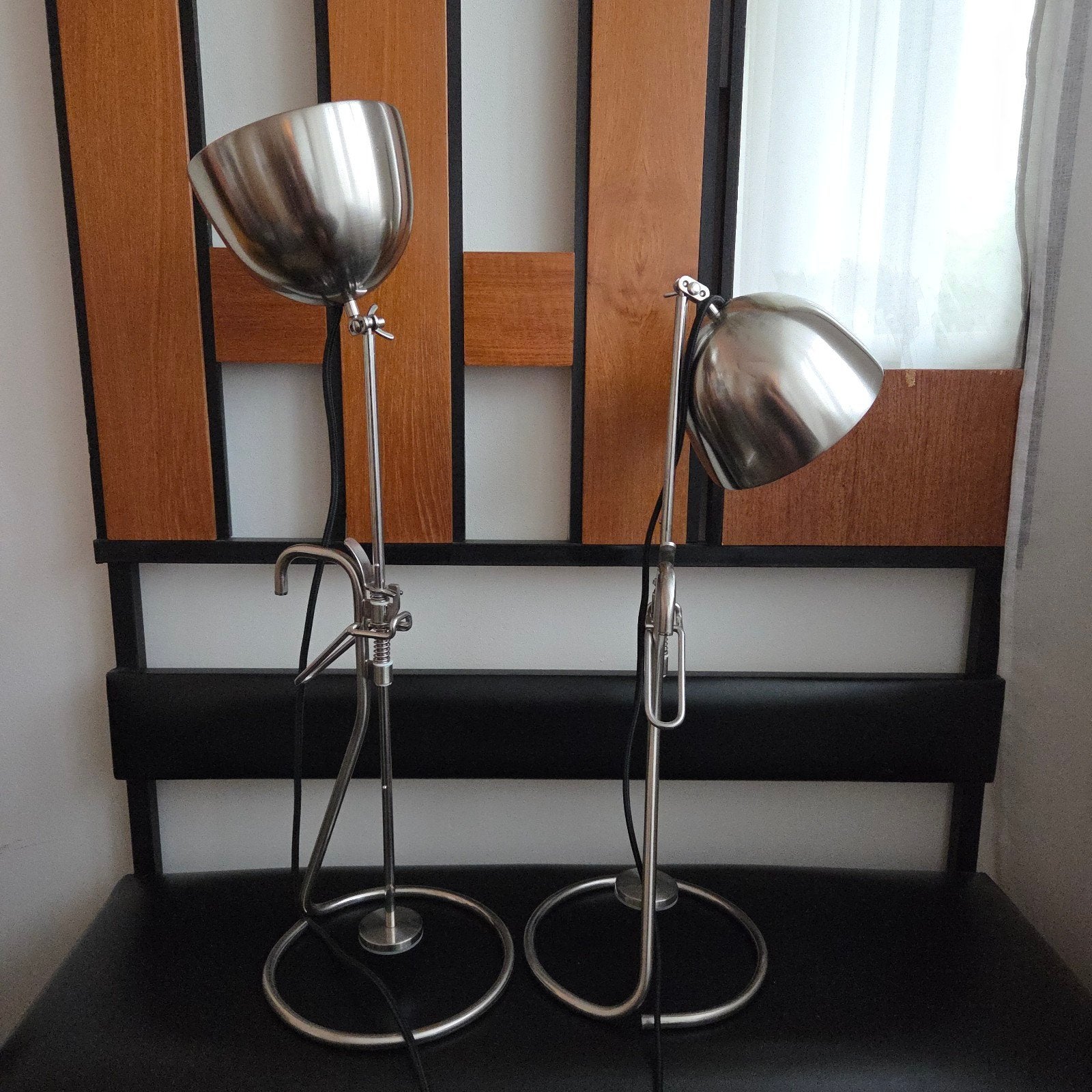 Mooie rvs Ravaror lampen industrieel, Ophalen, Zo goed als nieuw, Metaal, Minder dan 50 cm