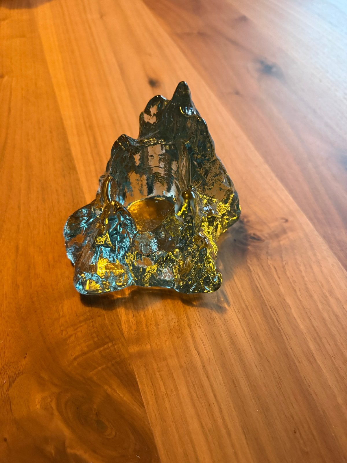 Kosta Boda Glazen Waxinelichthouder - IJskristal Design, Ophalen, Kosta Boda, Waxinelichthouder, Glas
