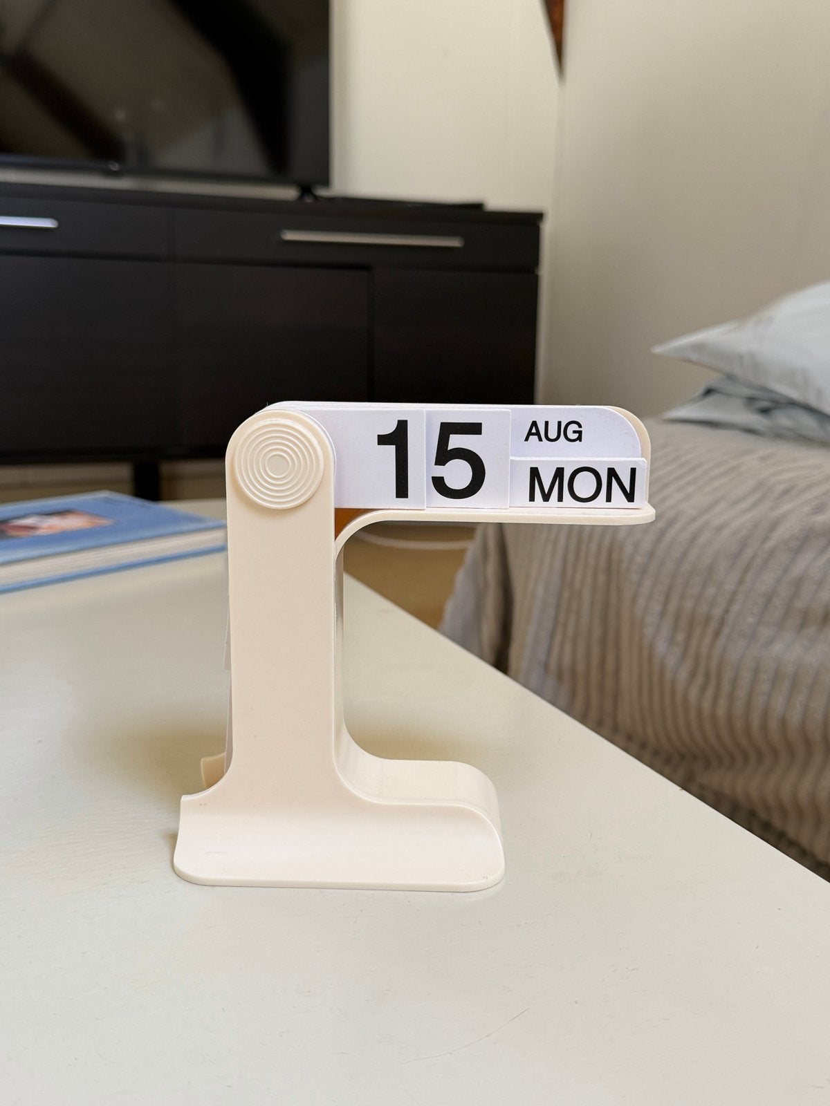 Vintage style tabletop calendar, Ophalen, Dagkalender, Zo goed als nieuw
