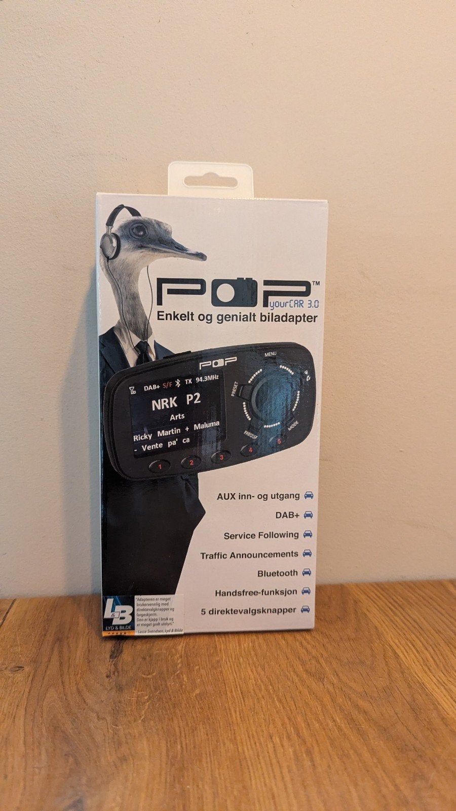 POP YOURCAR 3.0 DAB+ autoradio adapter, Ophalen, Nieuw, Radio