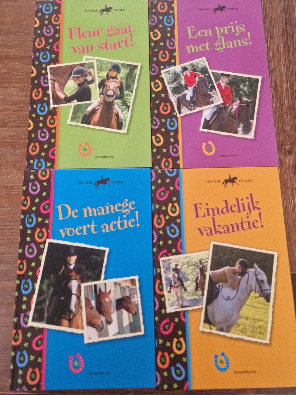 Manege Meiden boekenreeks - 4 delen, Boeken, Ophalen of Verzenden