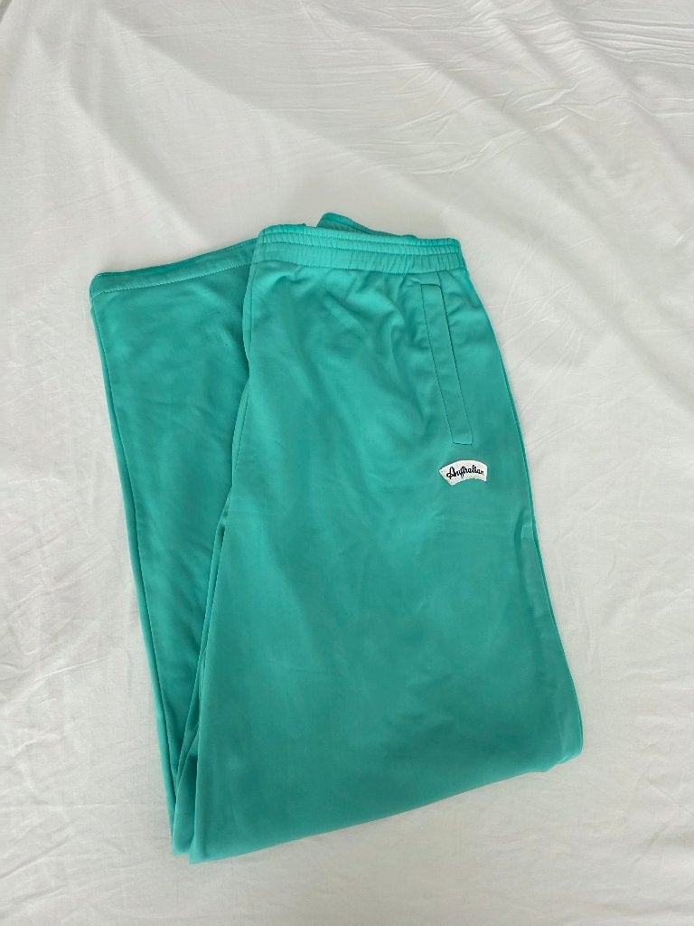 Mint groen Oldschool Australian Acetate broek 52 (XL), Maat 52/54 (L), Ophalen of Verzenden, Zo goed als nieuw, Australian