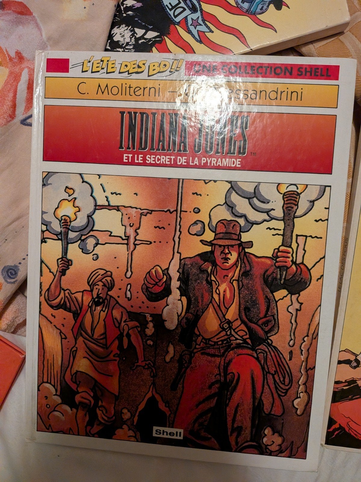 Indiana Jones en het geheim van de piramide - Shell, Boeken, Ophalen of Verzenden