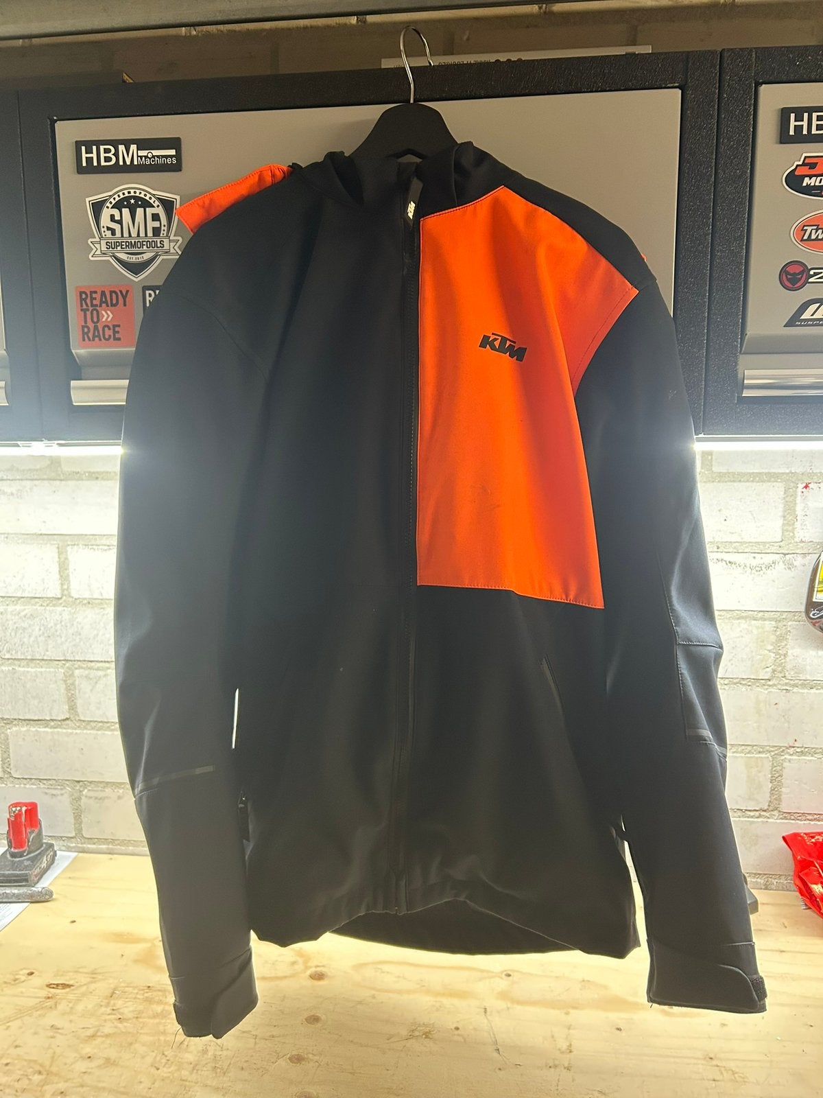 KTM TWO 4 RIDE V2 JACKET motorjas, Motoren, Ophalen of Verzenden, Tweedehands, Heren, Jas | textiel