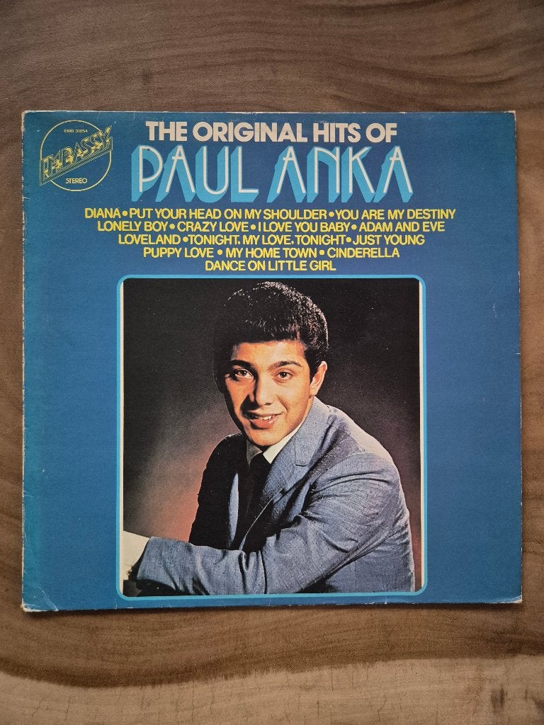 Paul Anka - The Original Hits Of Paul Anka - Vinyl, LP, Pop, Ophalen of Verzenden, Zo goed als nieuw