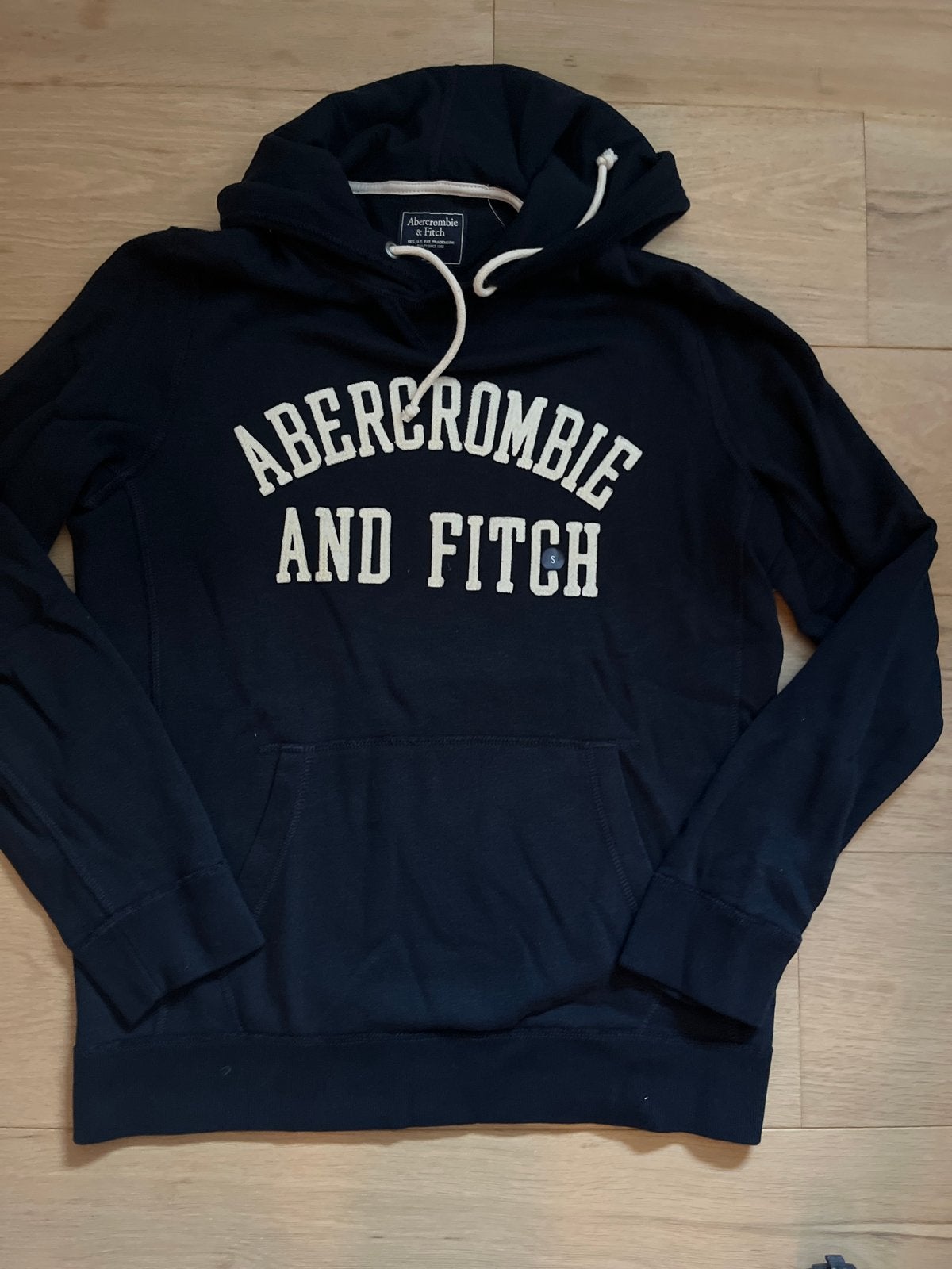 Abercrombie & Fitch hoodie - Maat S, Ophalen of Verzenden, Nieuw, Maat 46 (S) of kleiner, Blauw