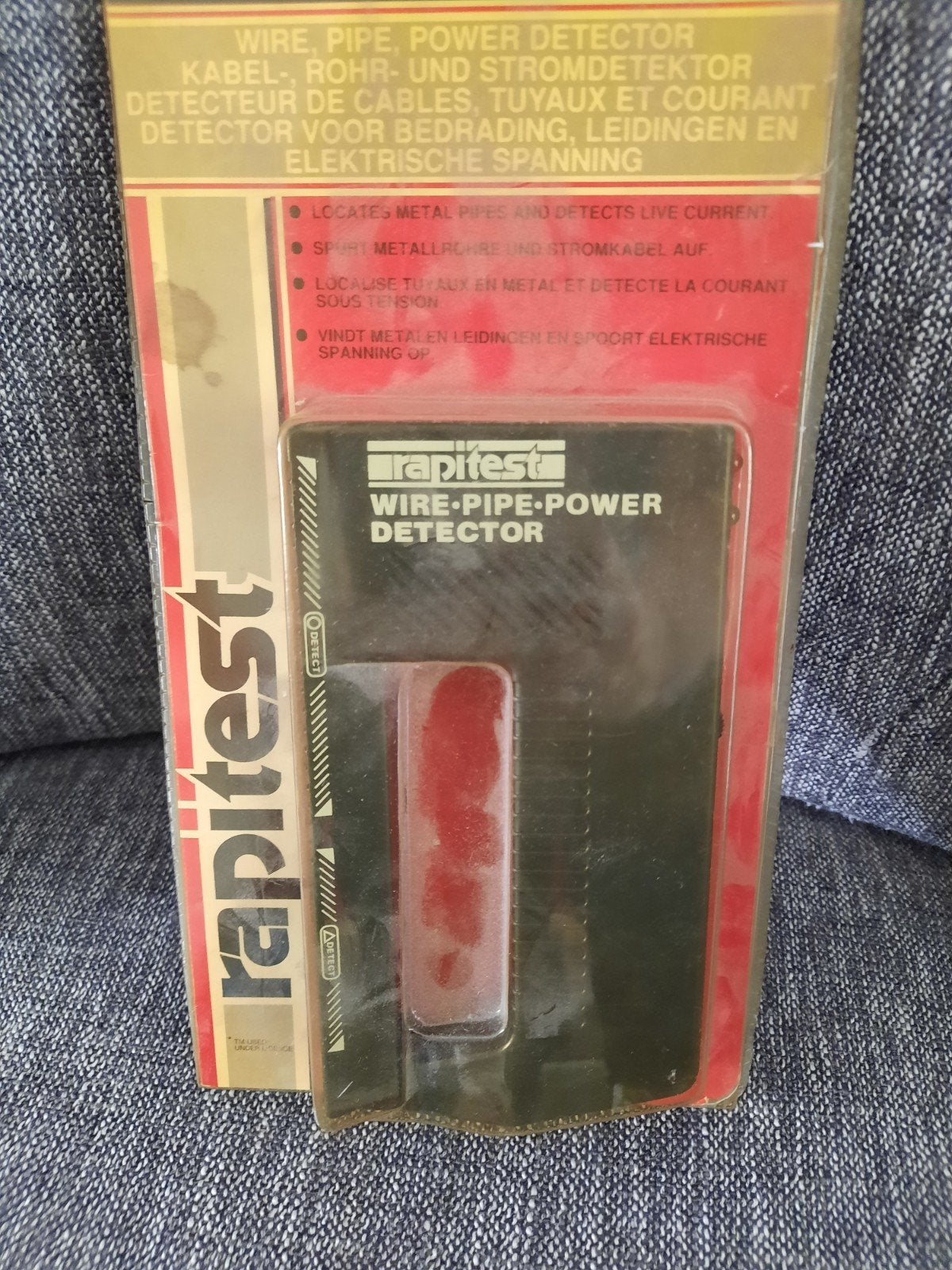 Rapitest Draad-, Pijp- en Stroomdetector, Ophalen of Verzenden
