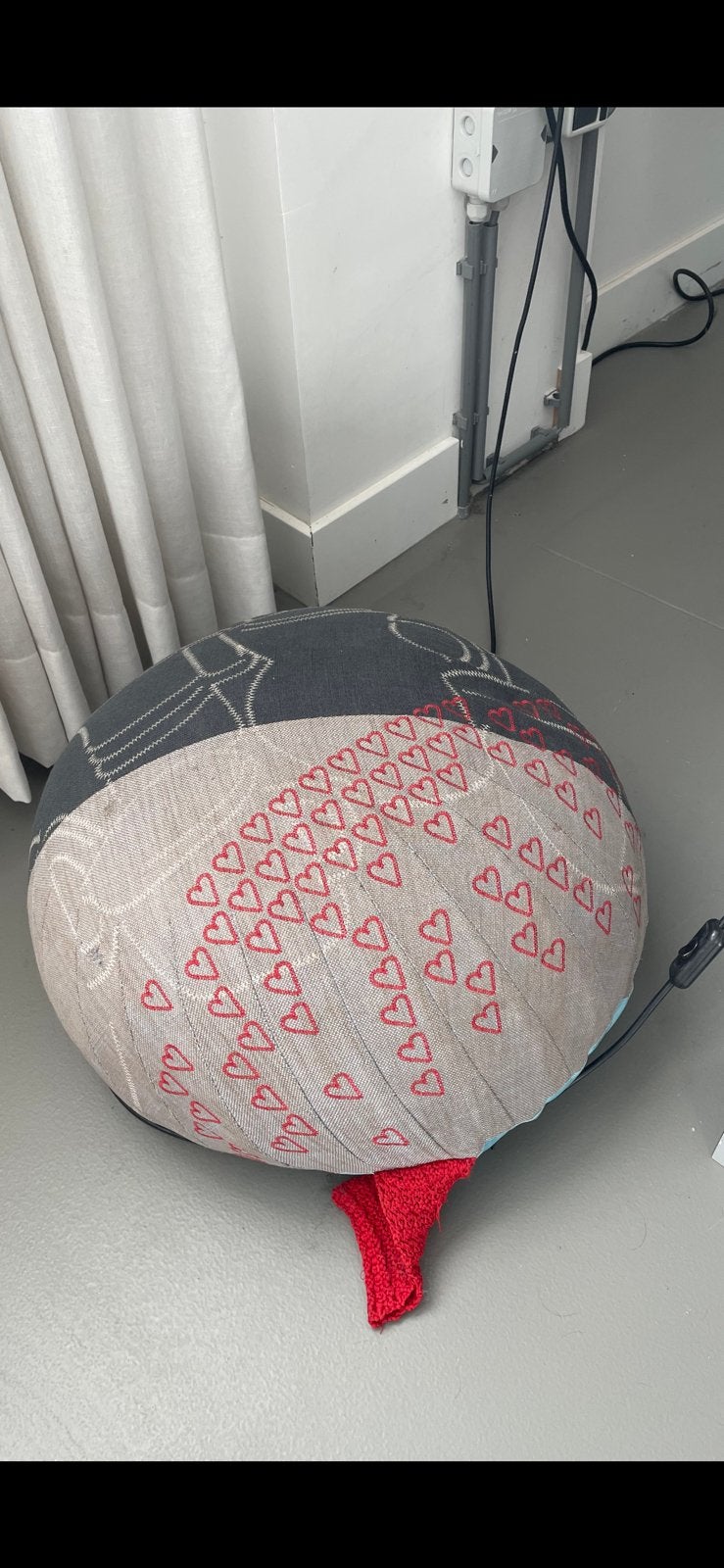 Vitra poef bovist by Hella Jongerius, Ophalen, Design, Rond, Minder dan 50 cm