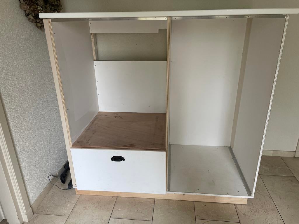 Kast voor wasmachine en droger, Huis en Inrichting, Kasten | Overige, Ophalen, Gebruikt