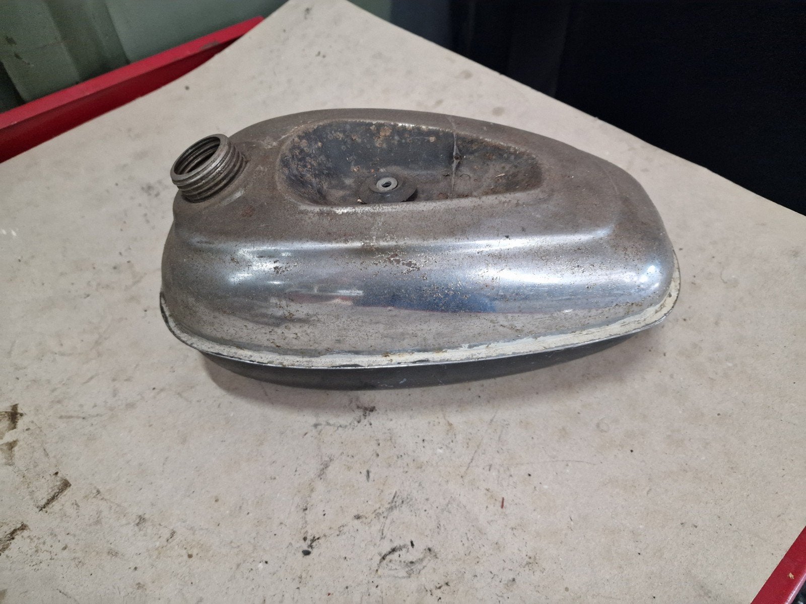 Puch MS VS DS tank, nog goed te gebruiken., Fietsen en Brommers, Ophalen of Verzenden, Gebruikt, Tank, Puch