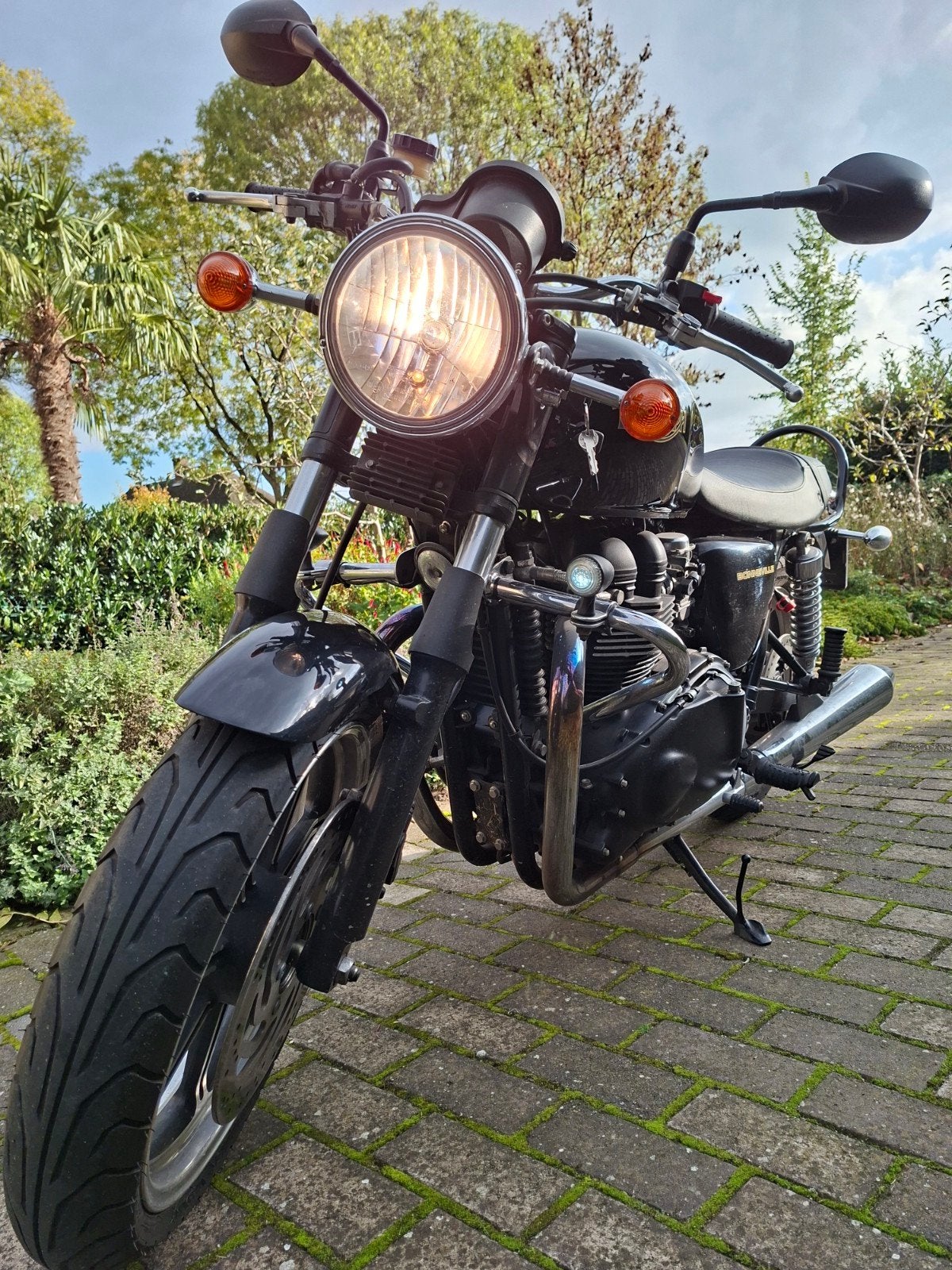 Triumph Bonneville 865cc, 2 cilinders, Gebruikt, Particulier, Naked bike
