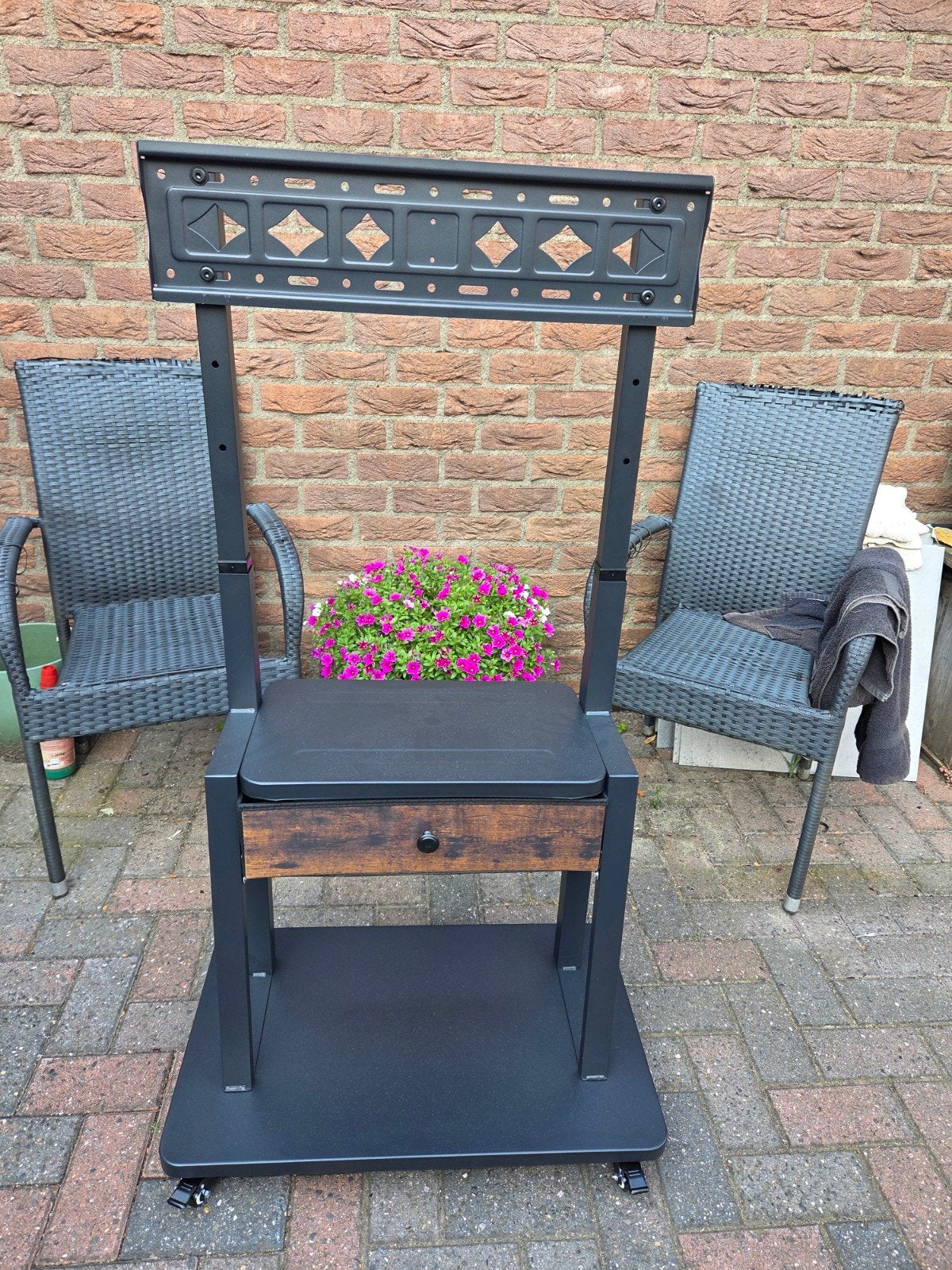 Verrijdbare tv standaard, Ophalen, 25 tot 50 cm, 50 tot 100 cm, Minder dan 100 cm