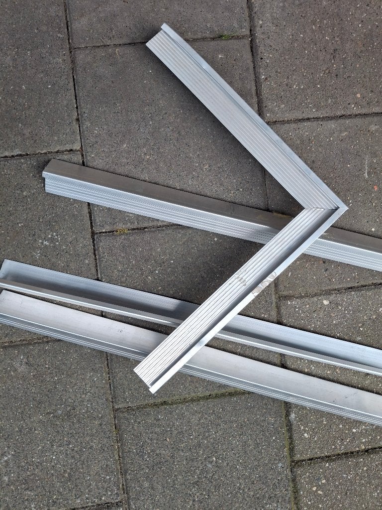 Daktrim 45 x 45mm, Doe-het-zelf en Verbouw, Dakpannen en Dakbedekking, Ophalen, Nieuw, Minder dan 5 m², Dakpannen