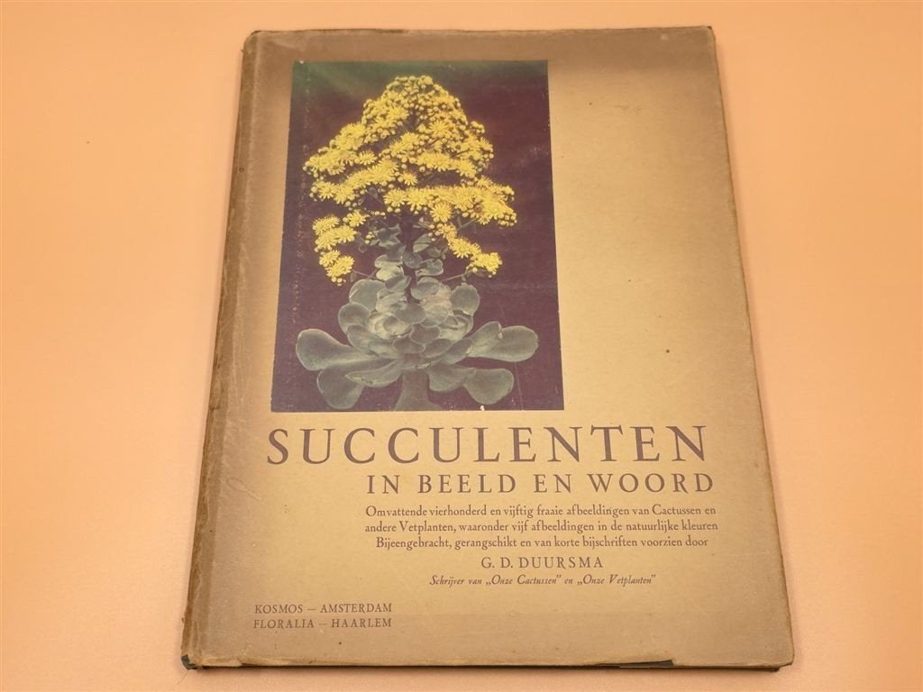 Succulenten in Beeld en Woord — Vintage Cactusboek 1930, Ophalen of Verzenden, Gelezen, Vogels