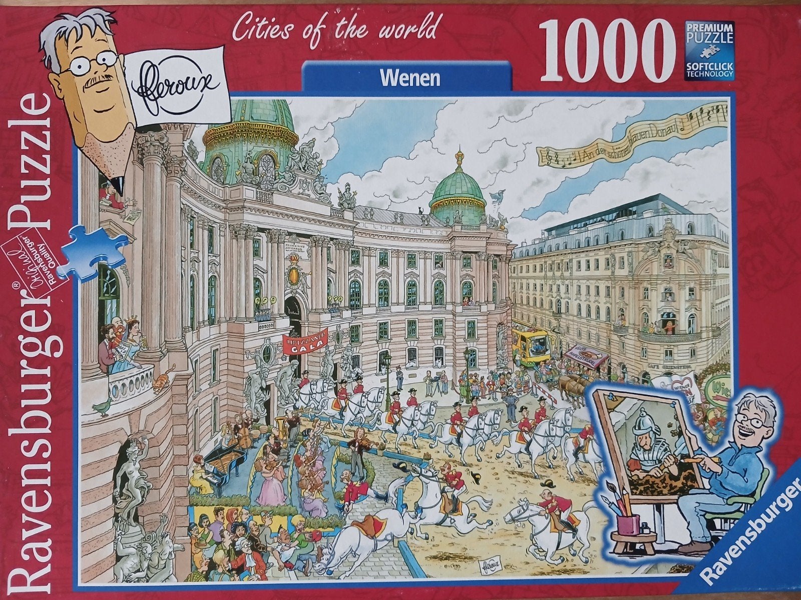 puzzel wenen, Ophalen, 500 t/m 1500 stukjes, Zo goed als nieuw
