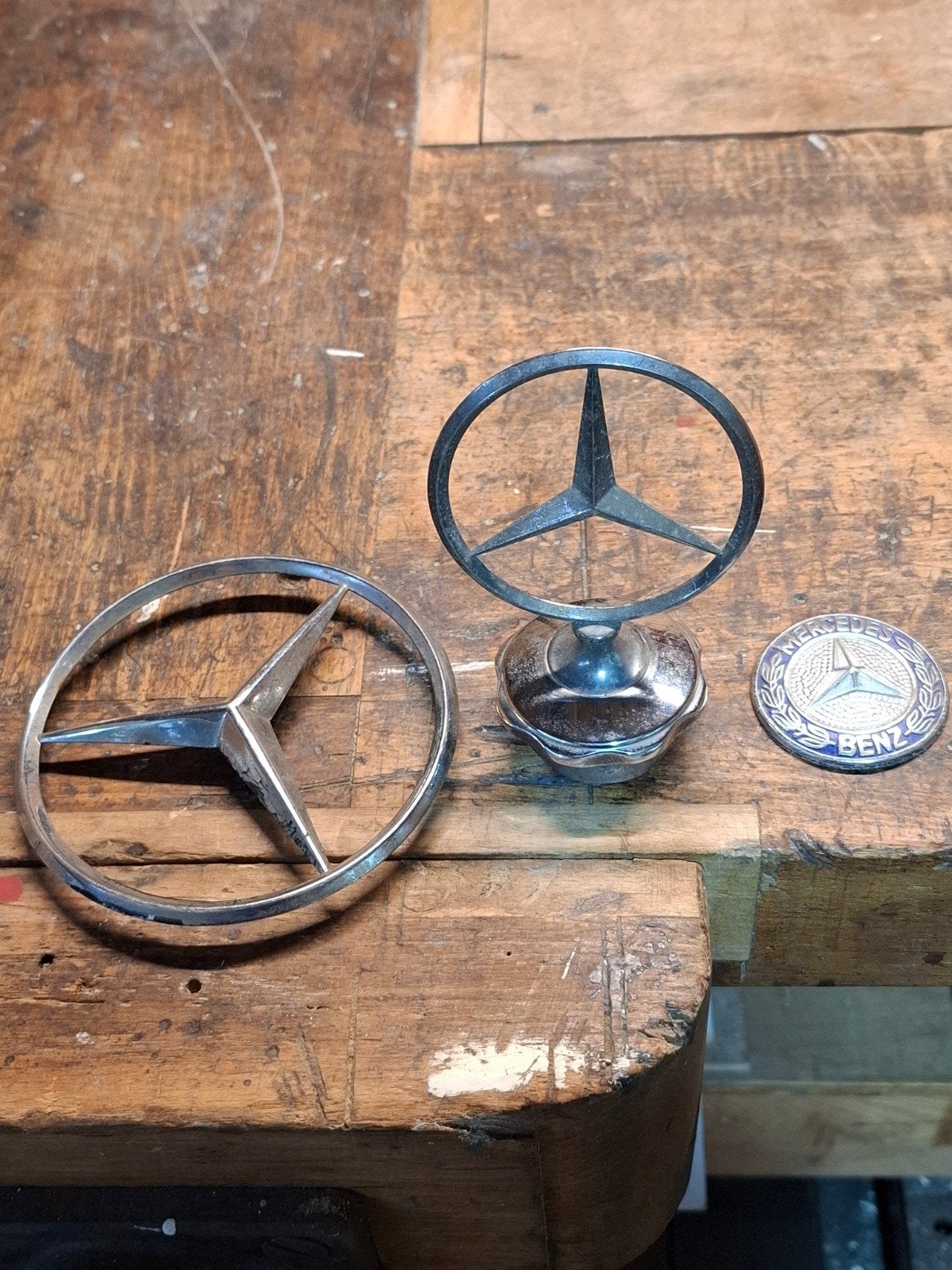 mercedes ster jaren 70, Ophalen of Verzenden