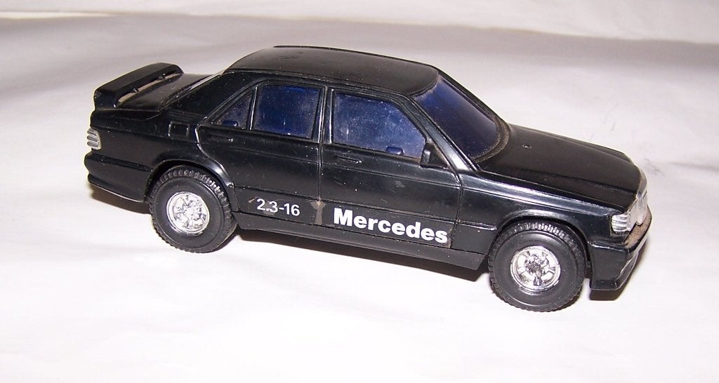 Model Mercedes Benz 190E 2.3-16. Frictiemotor. Izgs., Ophalen of Verzenden, Zo goed als nieuw, Auto, Overige merken