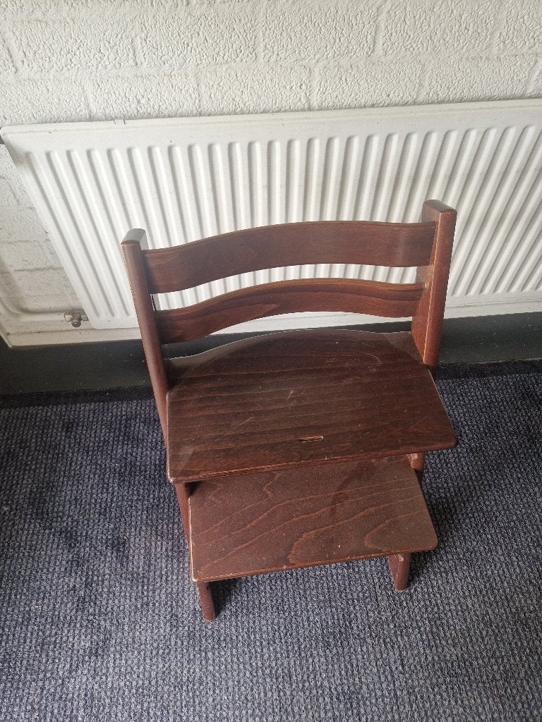 Stokke stoel, Ophalen, Gebruikt, Meegroeistoel