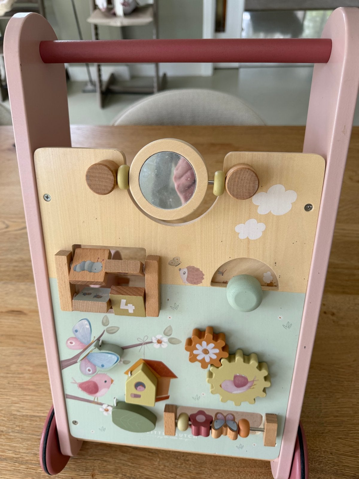 Houten loopwagen met activiteitenpaneel Little Dutch, Ophalen, Gebruikt, Overige typen