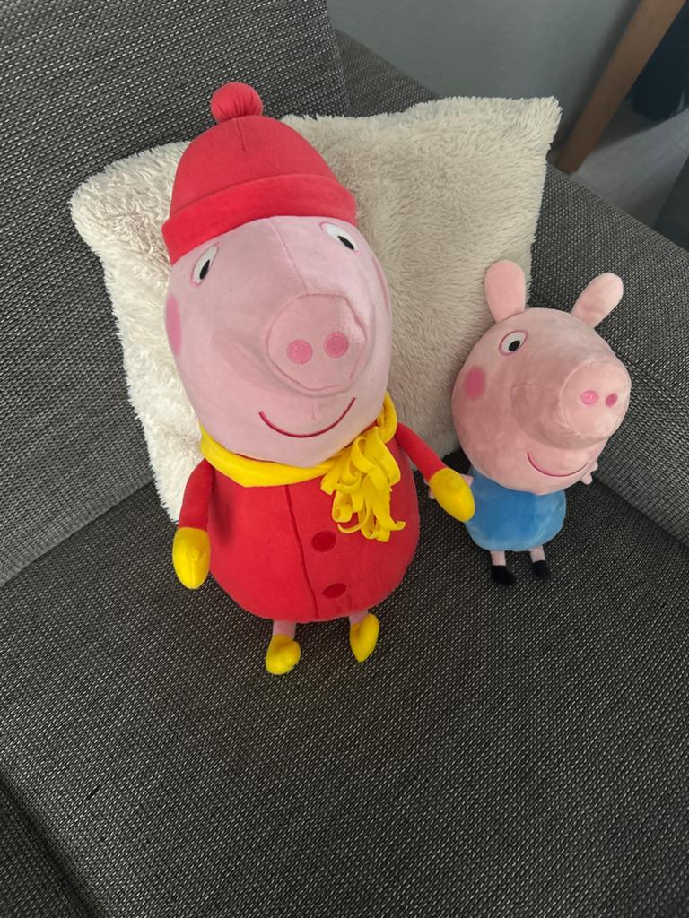 Peppa Pig knuffels - Grote en kleine, Overige merken, Overige typen, Ophalen of Verzenden, Middelgroot (20 tot 80 cm)