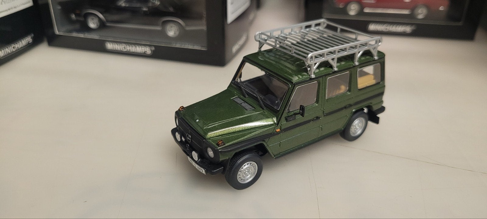 Minichamps 1980 Mercedes 230 GE, Ophalen of Verzenden, Nieuw, Auto, MiniChamps
