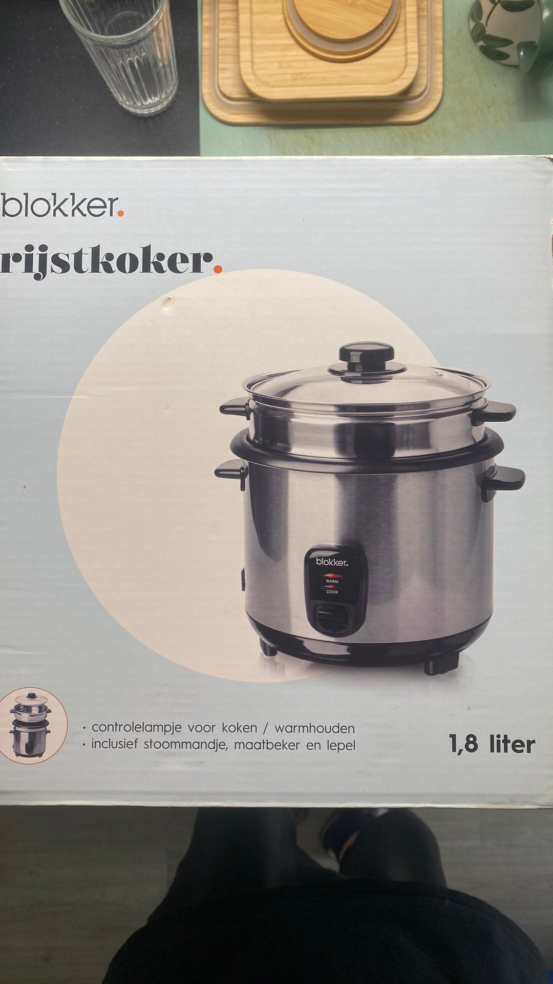 Rijstkoker nooit gebruikt, Ophalen, Nieuw