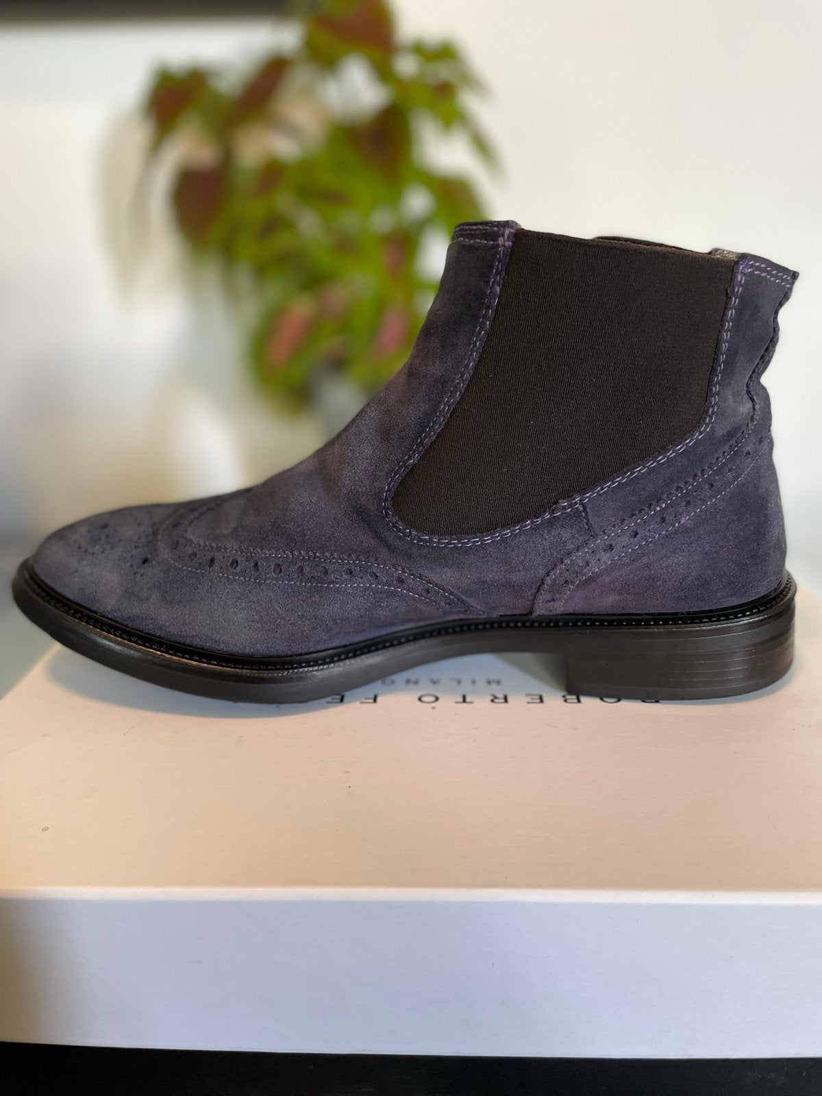 Santoni Chelsea boots - Maat 40, Ophalen of Verzenden, Zo goed als nieuw, Overige kleuren, Lage of Enkellaarzen