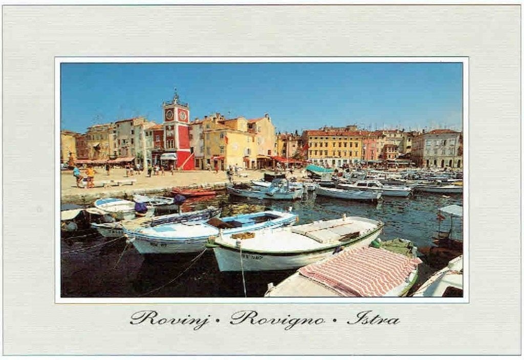 Kroatie 2000 Rovinj Haven > Laarkirchen Oostenrijk, Verzenden, 1980 tot heden, Gelopen, Stad of Dorp