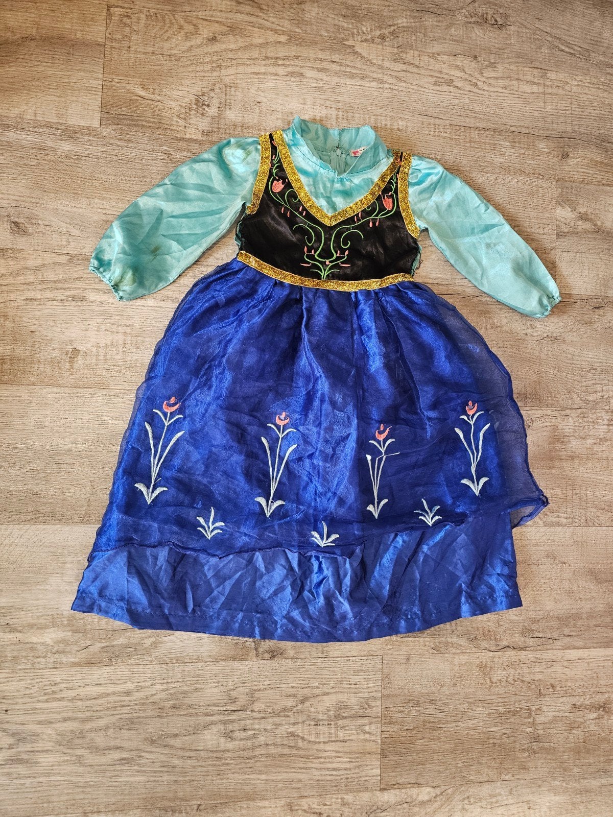 Anna jurk Frozen, Kinderen en Baby's, Carnavalskleding en Verkleedspullen, Ophalen of Verzenden, Gebruikt, Meisje