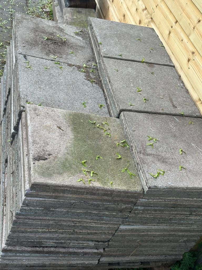 Betontegels en bouwstenen, Tuin en Terras, Ophalen, Gebruikt, Overige materialen