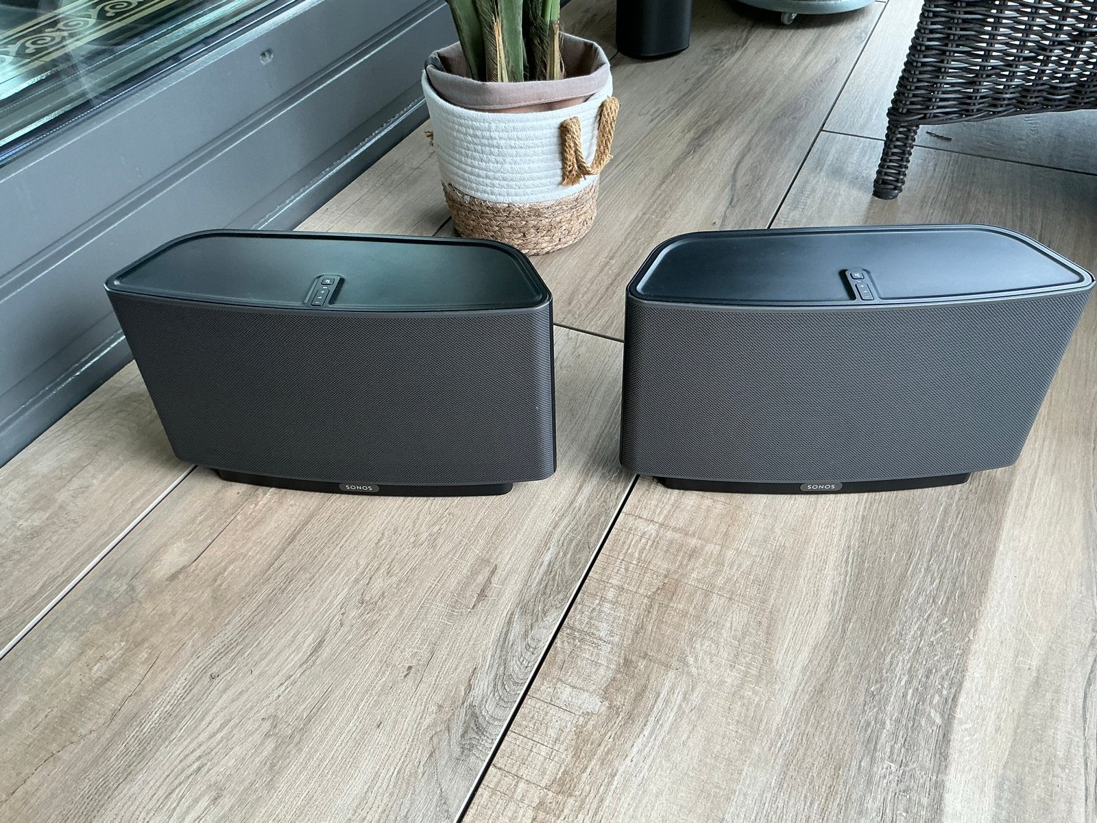 Sonos Play:5 Gen 1 (2 stuks) met optionele Playbar, Audio, Tv en Foto, Ophalen, Gebruikt, Speakerset, WiFi