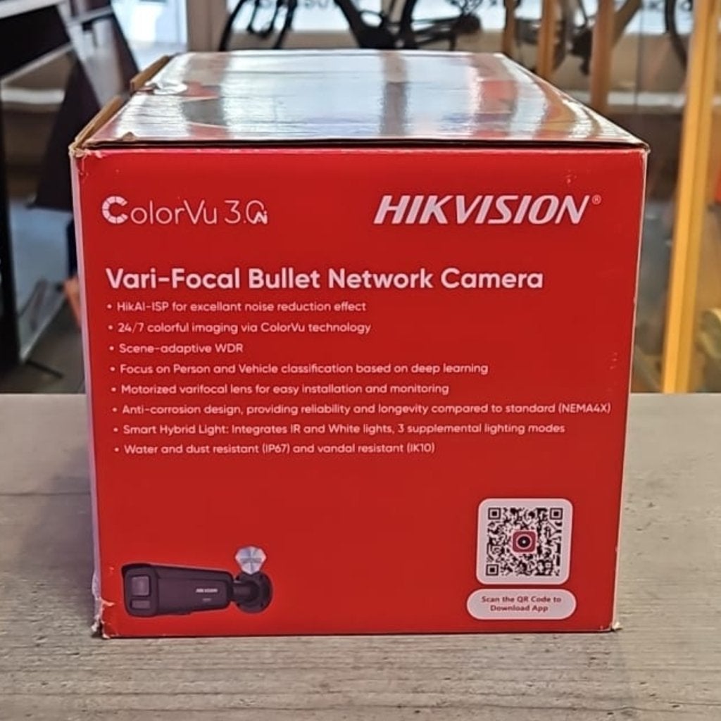 Hikvision DS-2CD2687G3T-LIZSY ColorVu Hybrid 2.8-12mm 8MP, Hikvision, Gebruikt, https://www.hikvision.com/en/support/contact-us/