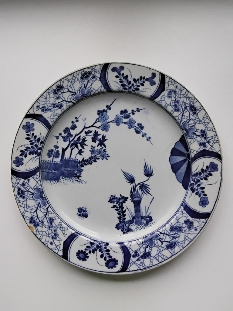 Antiek Creil & Montereau bord, Antiek en Kunst, Antiek | Servies los, Ophalen of Verzenden