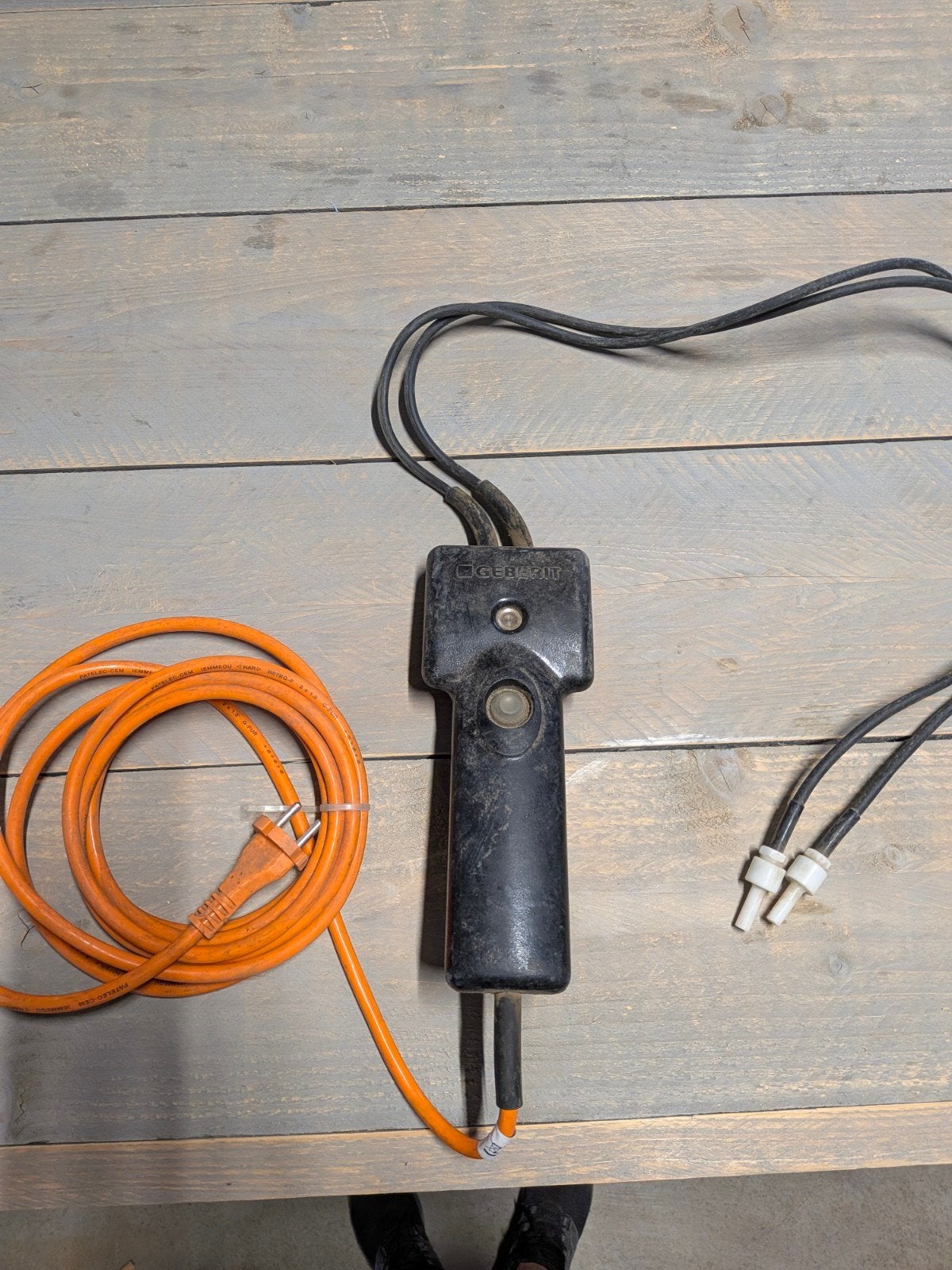 Geberit ESG T2 Lasapparaat voor PE-afvoersystemen, Ophalen of Verzenden