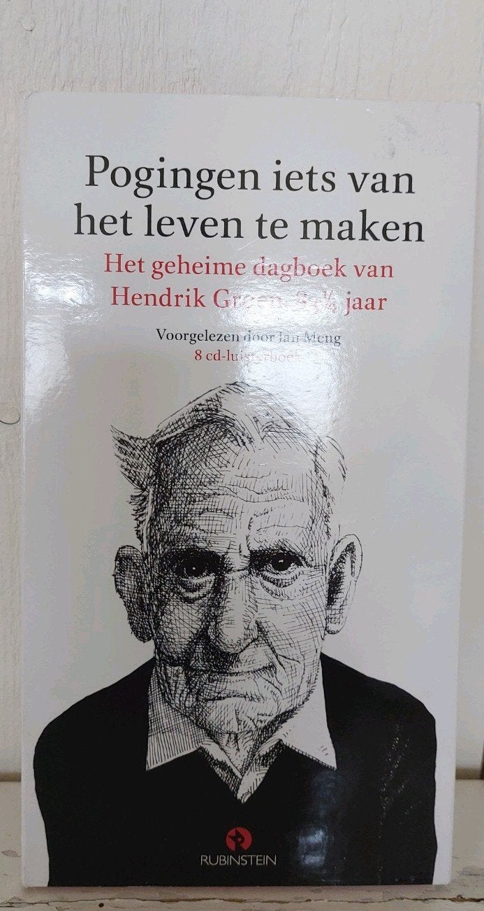 Luisterboek pogingen iets van het leven te maken Hendrik Gro, Ophalen of Verzenden, Zo goed als nieuw