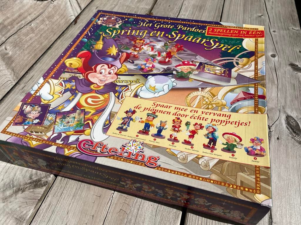 Het Grote Pardoes Spring en SpaarSpel - Efteling, Vijf spelers of meer, Ophalen of Verzenden, Gebruikt