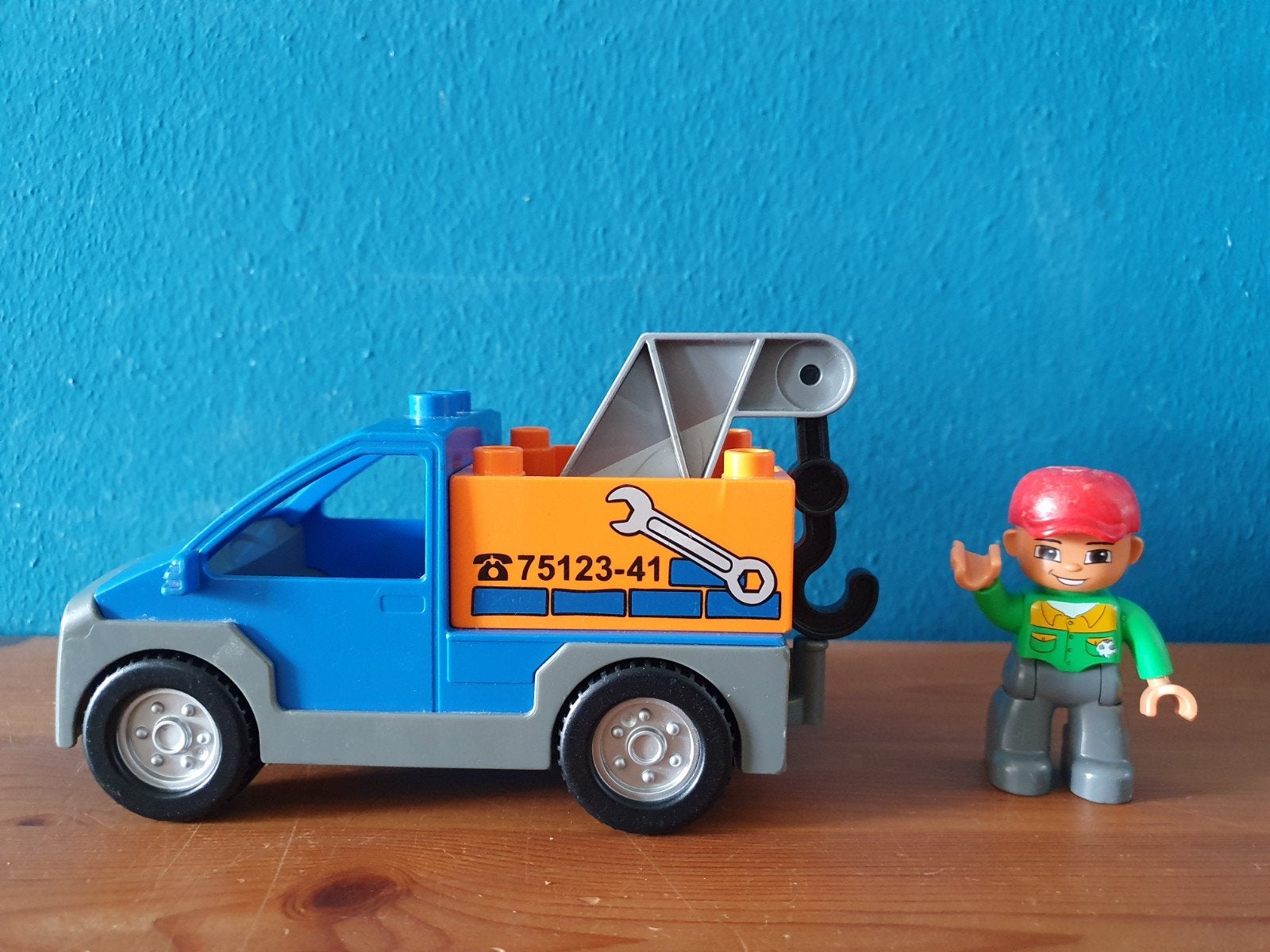 Duplo Pechhulp Sleepdienst, Kinderen en Baby's, Speelgoed | Duplo en Lego, Ophalen of Verzenden, Gebruikt, Duplo