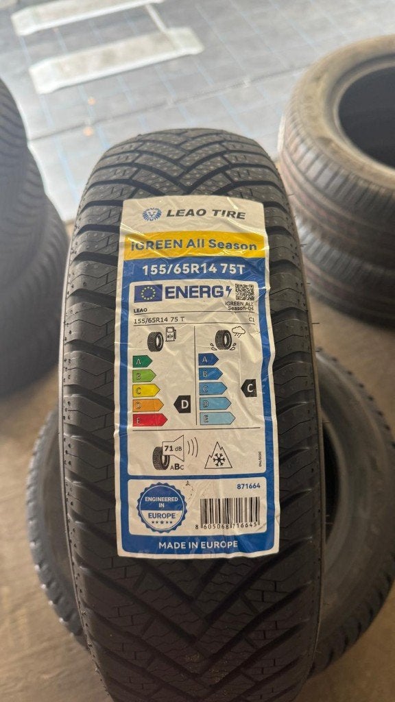 Nieuwe Banden Leao iGreen All Season 155/65 R14 75T, Auto-onderdelen, Banden en Velgen, Ophalen, 14 inch, 155 mm, Nieuw