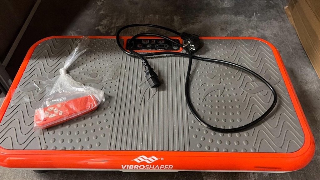 Fitness trilplaat VIBROSHAPER, Ophalen, Benen, Trilplaat, Zo goed als nieuw