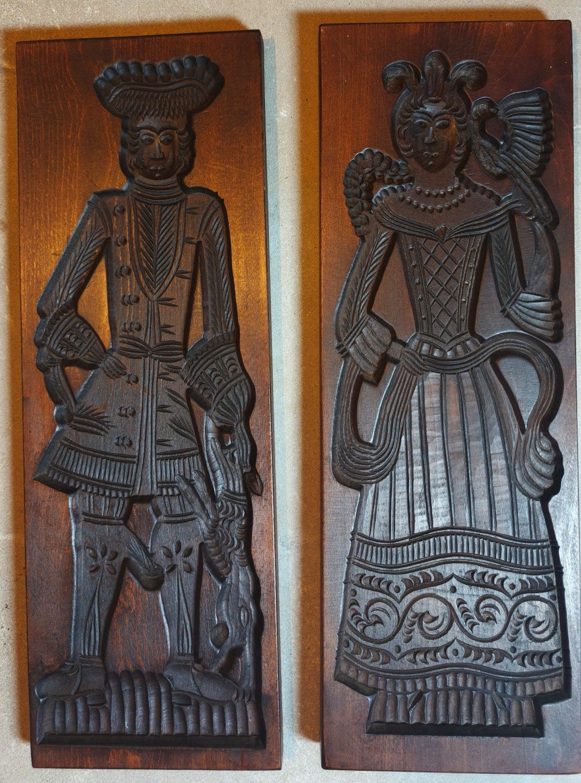 set speculaas planken XXL 80 cm, Antiek en Kunst, Ophalen of Verzenden